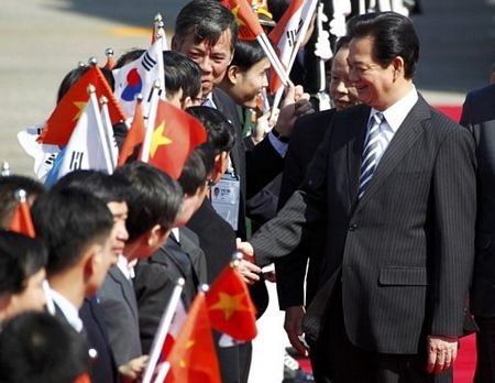 Thủ tướng Nguyễn Tấn Dũng tại Hội nghị hạt nhân ở Hàn Quốc