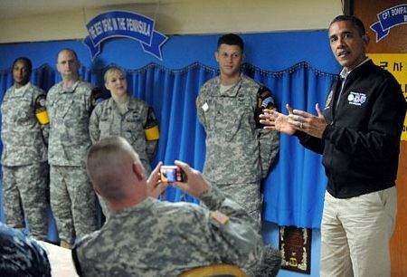 Tổng thống Obama thăm khu phi quân sự liên Triều