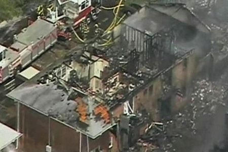 Hiện trường vụ tai nạn máy bay chiến đấu Mỹ 