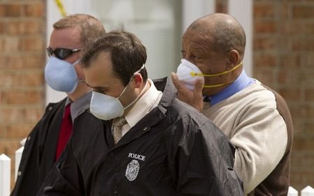 Hiện trường vụ tai nạn máy bay chiến đấu Mỹ 