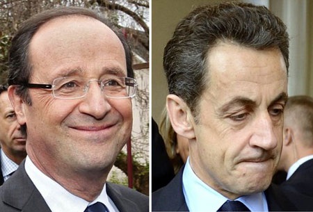 Bầu cử tổng thống Pháp: Ông Sarkozy về nhì ở vòng 1 - 1 Bầu cử tổng thống Pháp: Ông Sarkozy về nhì ở vòng 1