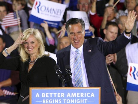 Mitt Romney giành 5 chiến thắng liên tiếp, tập trung công kích Obama - 1 Mitt Romney giành 5 chiến thắng liên tiếp, tập trung công kích Obama