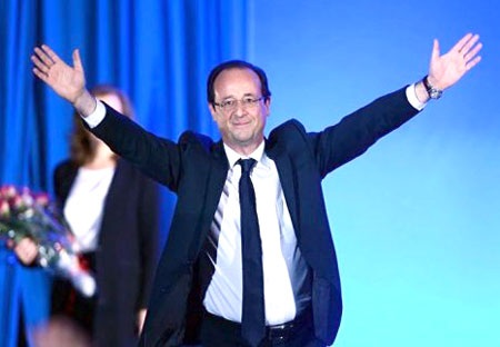 Đánh bại Sarkozy, ông Hollande đắc cử tổng thống Pháp - 1 Đánh bại Sarkozy, ông Hollande đắc cử tổng thống Pháp