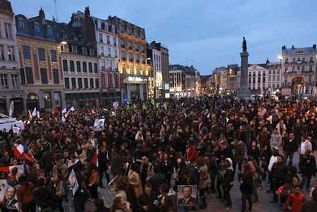 Người Pháp ăn mừng ông Hollande đắc cử tổng thống