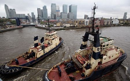 Chiến hạm lớn nhất hải quân Anh diễn tập bảo vệ Olympic  