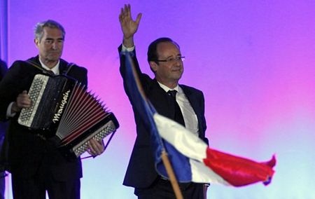 Người Pháp ăn mừng ông Hollande đắc cử tổng thống