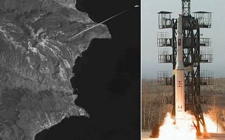 Quá trình chuẩn bị phóng vệ tinh của Triều Tiên