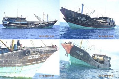 Ảnh diễn biến vụ đối đầu trên biển giữa Trung Quốc-Philippines