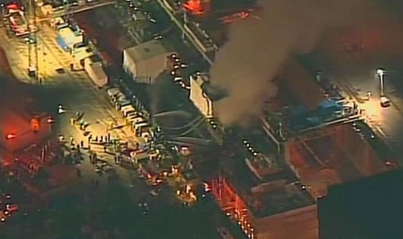 Tàu ngầm hạt nhân Mỹ bốc cháy, 6 người bị thương - 1 Tàu ngầm hạt nhân Mỹ bốc cháy, 6 người bị thương