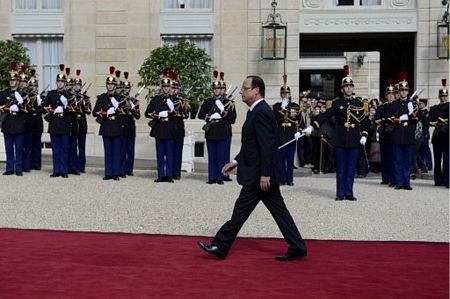 Ông Francois Hollande nhậm chức tổng thống Pháp