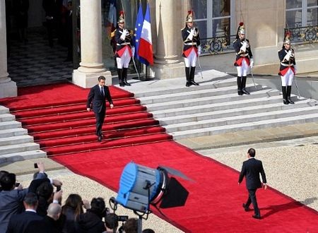 Ông Francois Hollande nhậm chức tổng thống Pháp