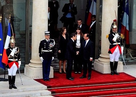Ông Francois Hollande nhậm chức tổng thống Pháp
