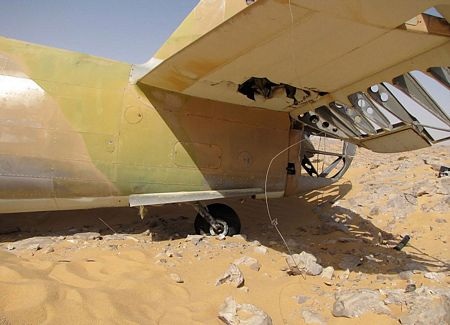 Tìm thấy chiến đấu cơ Thế chiến II trên sa mạc Sahara sau 70 năm