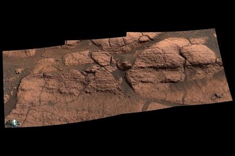 Ảnh chụp hố Eberswalde trên sao Hoả, vốn hình thành hơn 3,7 tỷ năm trước.