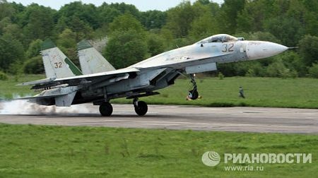 Máy bay tấn công 1 chỗ ngồi Sukhoi Su-25 SM (Frogfoot) được cải tiến.