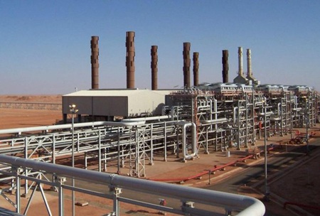 Vụ bắt cóc con tin nước ngoài gây chấn động Algeria - 1 Nhà máy khí đốt ở In Amenas, nơi xảy ra vụ tấn công.
