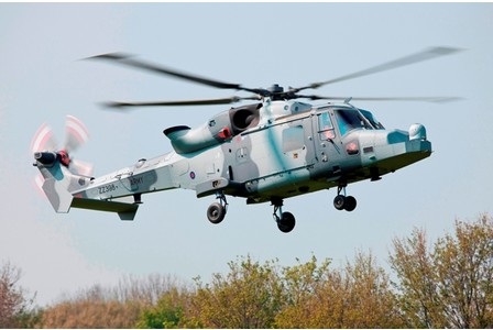 Một trực thăng AW-159 Wildcat.