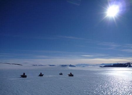 Săn lùng thiên thạch ở Nam Cực