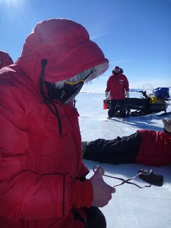 Săn lùng thiên thạch ở Nam Cực