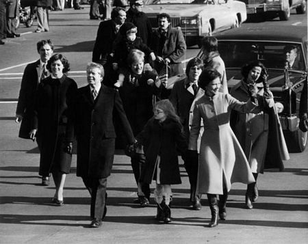 Tổng thống Gerald Ford và con gái Susan Ford.