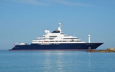 14. Octopus, dài 126,2m. Chủ sở hữu: Tỷ phú Paul Allen, Mỹ