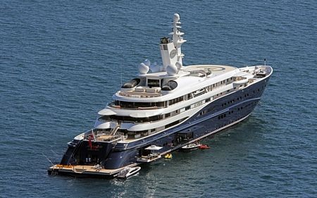 13. Al Mirqab, dài 133m. Chủ sở hữu: Thủ tướng Qatar Sheikh Hamad bin Jassim bin Jaber Al Thani