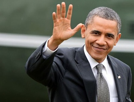 Obama cam kết bảo vệ Nhật bằng “chiếc ô hạt nhân” - 1 Tổng thống Mỹ Barack Obama.
