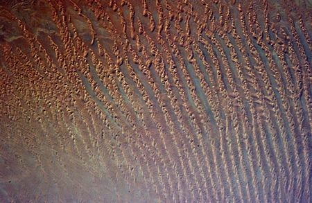 Ảnh cháy rừng tại bang New South Wales, Australia nhìn từ vũ trụ.