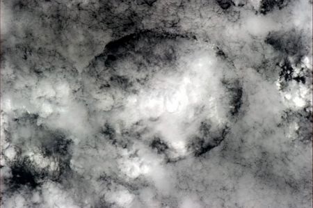 Ảnh cháy rừng tại bang New South Wales, Australia nhìn từ vũ trụ.