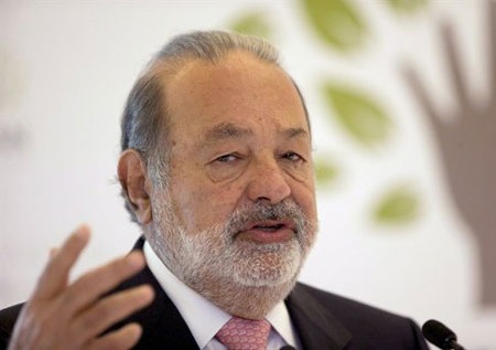 Tỷ phú Mexico Carlos Slim.