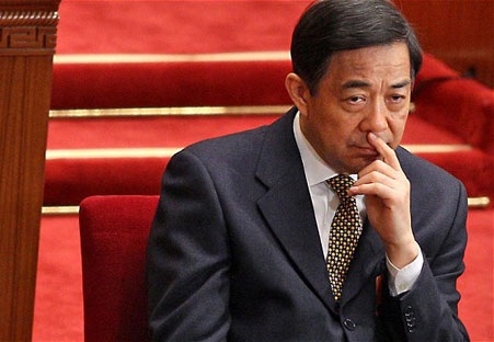 Cựu bí thư Trùng Khánh Bạc Hy Lai là một trong số các quan chức cấp cao bị điều tra.