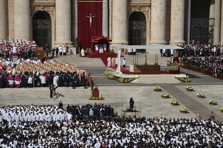 Lễ đăng quang của Giáo hoàng Francis - 13 Lễ đăng quang của Giáo hoàng Francis
