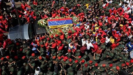 “Biển người” rước linh cữu cố Tổng thống Chavez - 9 An Bình