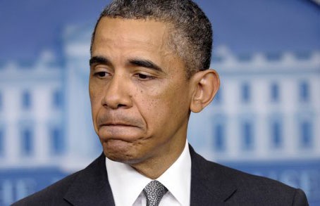 Tổng thống Mỹ Barack Obama trong cuộc họp báo tại Nhà Trắng ngày 16/4.