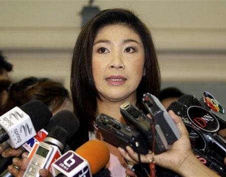 Thái Lan chuẩn bị kế hoạch sơ tán công dân khỏi Hàn Quốc - 1 Thủ tướng Thái Lan Yingluck Shinawatra.