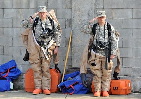 Mỹ triển khai tiểu đoàn hoá học đến Hàn Quốc - 2 An Bình