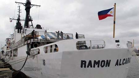 Hải quân Philippines sắp nhận trực thăng, tàu chiến hiện đại - 2 Tàu chiến BRP Ramon Alcaraz của hải quân Philippines.