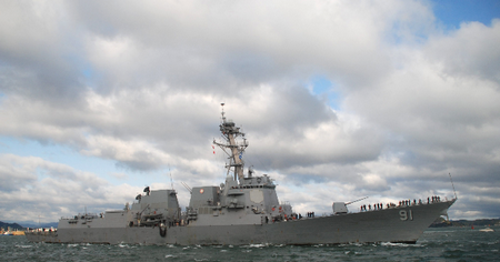 USS Nimitz áp chế cả 3 hạm đội Trung Quốc trên biển Đông - 9 Khu trục hạm lớp Arleigh Burke USS Pinckney (DDG 91)