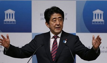Xuất hiện "canh bạc lớn" trên Biển Đông - 2 Thủ tướng Nhật Bản Shinzo Abe