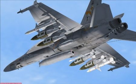 Tại sao Trung Quốc "hoảng hồn" trước tàu sân bay Mỹ? - 6 Tiêm kích đa nhiệm F/A-18E Super Hornet.