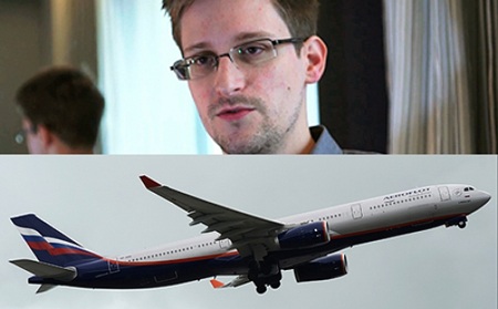 Mỹ hủy hộ chiếu của Snowden, trách Hồng Kông "làm khó" - 1 Snowden đã rời Hồng Kông đi Mátxcơva hôm qua trên một chuyến bay của hãng Aeroflot.