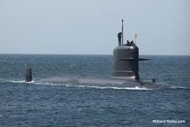 Tướng Trung Quốc "ớn" tàu ngầm ở Biển Đông - 5 Tàu ngầm lớp Scorpene của Hải quân Malaysia.