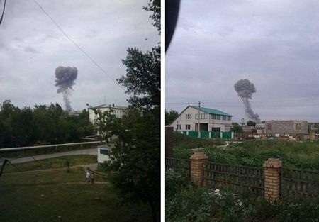 Nga: Nổ kho vũ khí chứa 6.000 quả đạn pháo - 7 An Bình