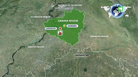 Nga: Nổ kho vũ khí chứa 6.000 quả đạn pháo - 6 Vụ nổ xảy ra tại kho đạn ở vùng Samara, miền trung nước Nga.