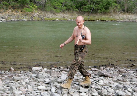 Putin là quý ông độc thân hấp dẫn nhất nước Nga - 1 Tổng thống Nga Vladimir Putin.