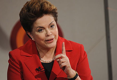 Tổng thống Brazil Dilma Rousseff.