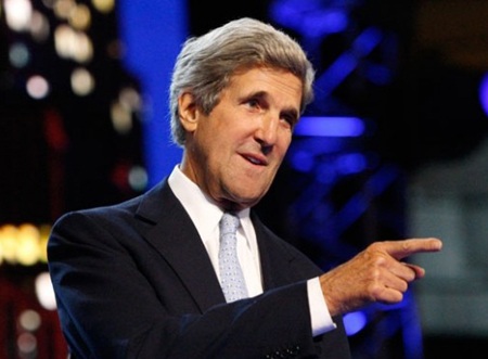 Ngoại trưởng Mỹ hoãn thăm Trung Đông vì vợ ốm nặng - 1 Ngoại trưởng Mỹ John Kerry.