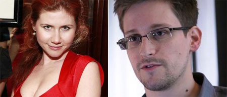 Cựu nữ điệp viên xinh đẹp Nga cầu hôn Snowden - 1 Chapman đã cầu hôn Snowden.