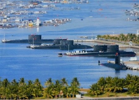 Học giả Mỹ bày kế "hạ" Trung Quốc - 5 Căn cứ tàu ngầm của hải quân PLA ở Hải Nam.