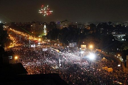 Người Ai Cập ăn mừng Tổng thống Morsi bị phế truất
